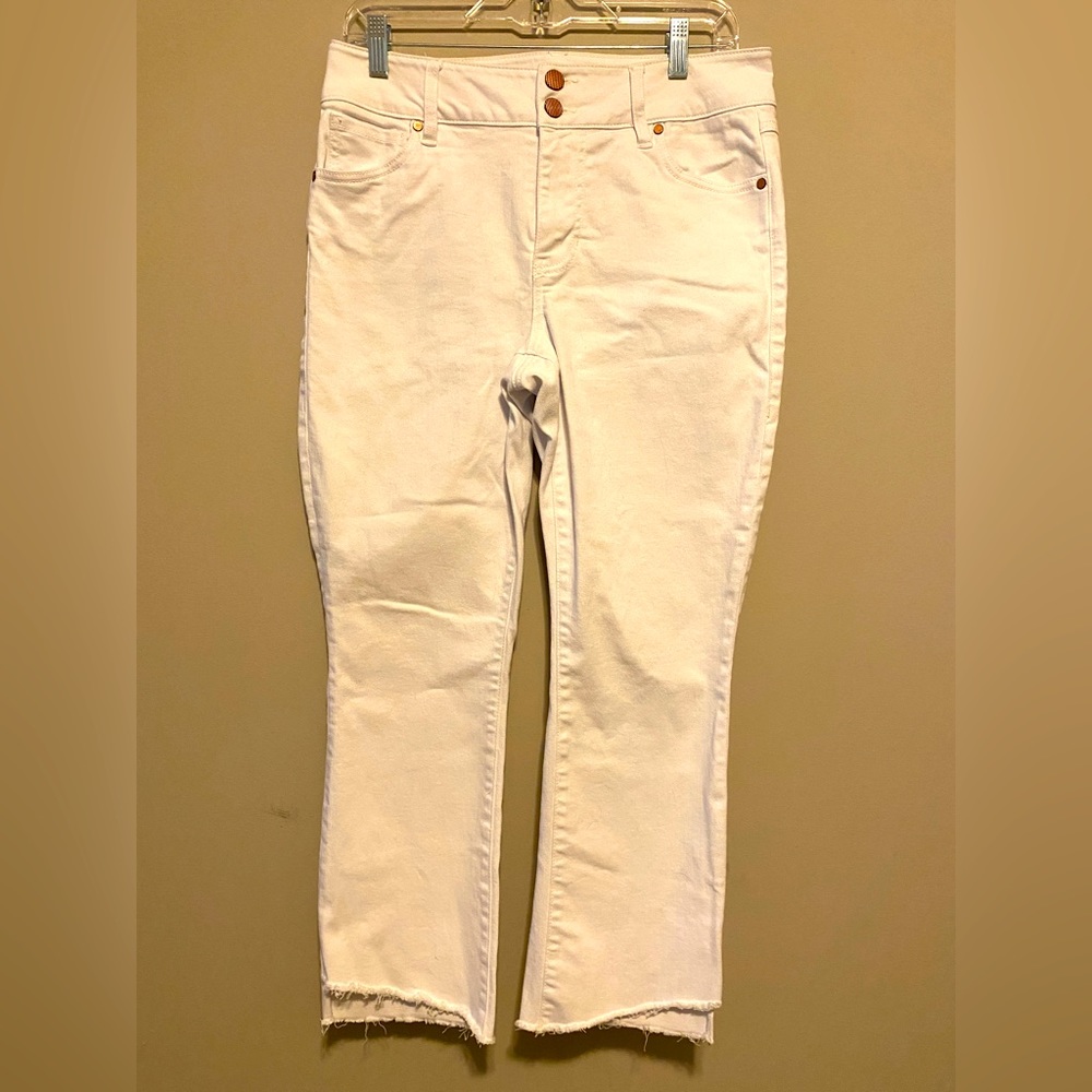 Cabi High Low Crop jeans 8